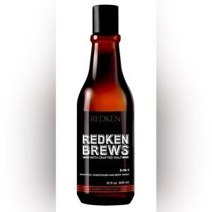 Redken Brews 3 in 1 shampoo conditioner body wash 10 fl oz